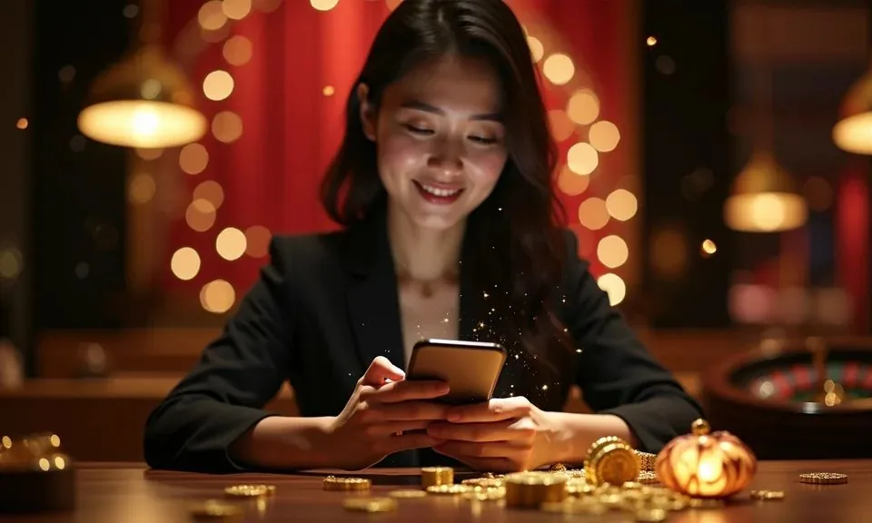 Mobile casino lobby